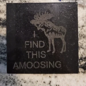 i Find this amoosing coaster