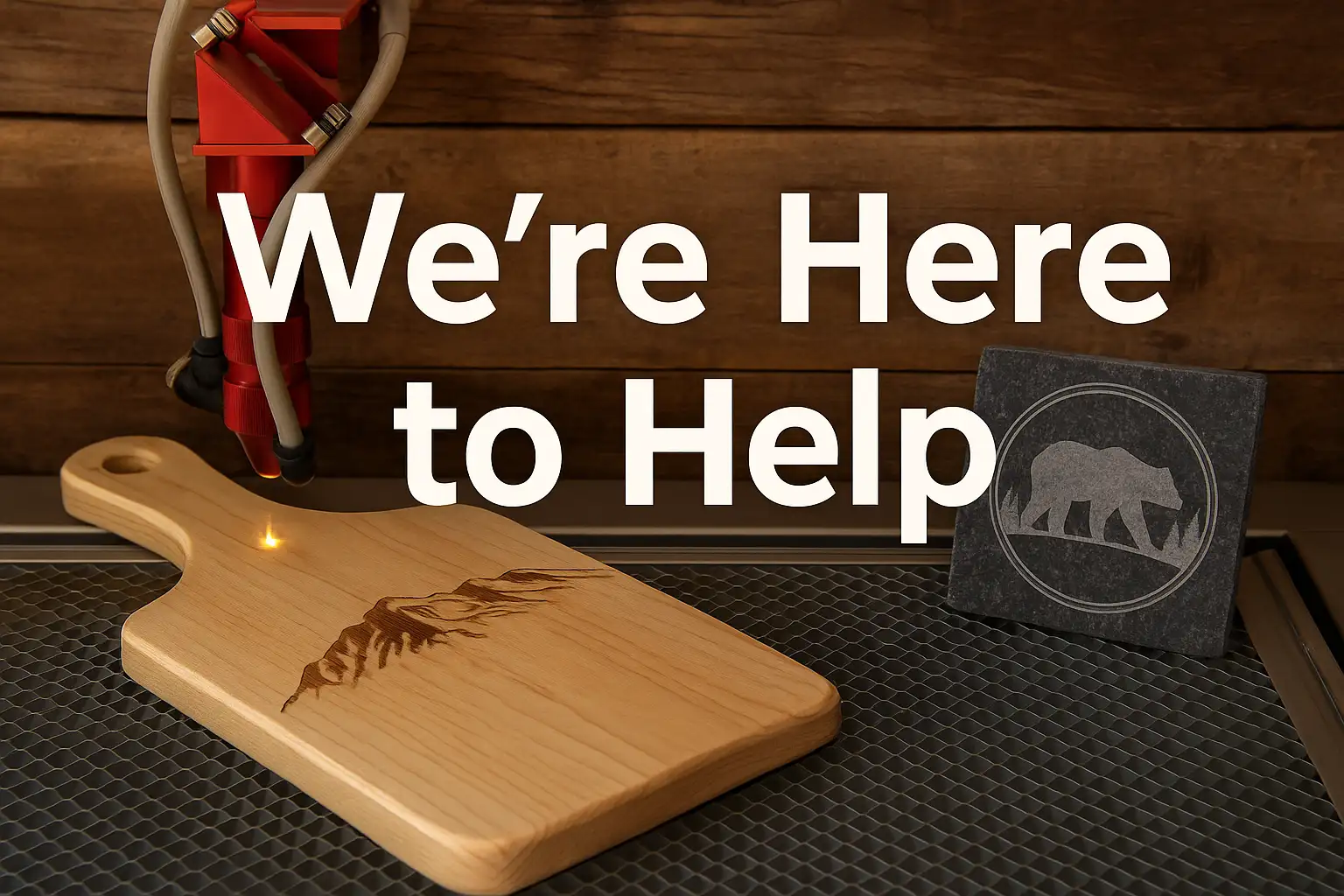 we are here to help at fmb laser designs