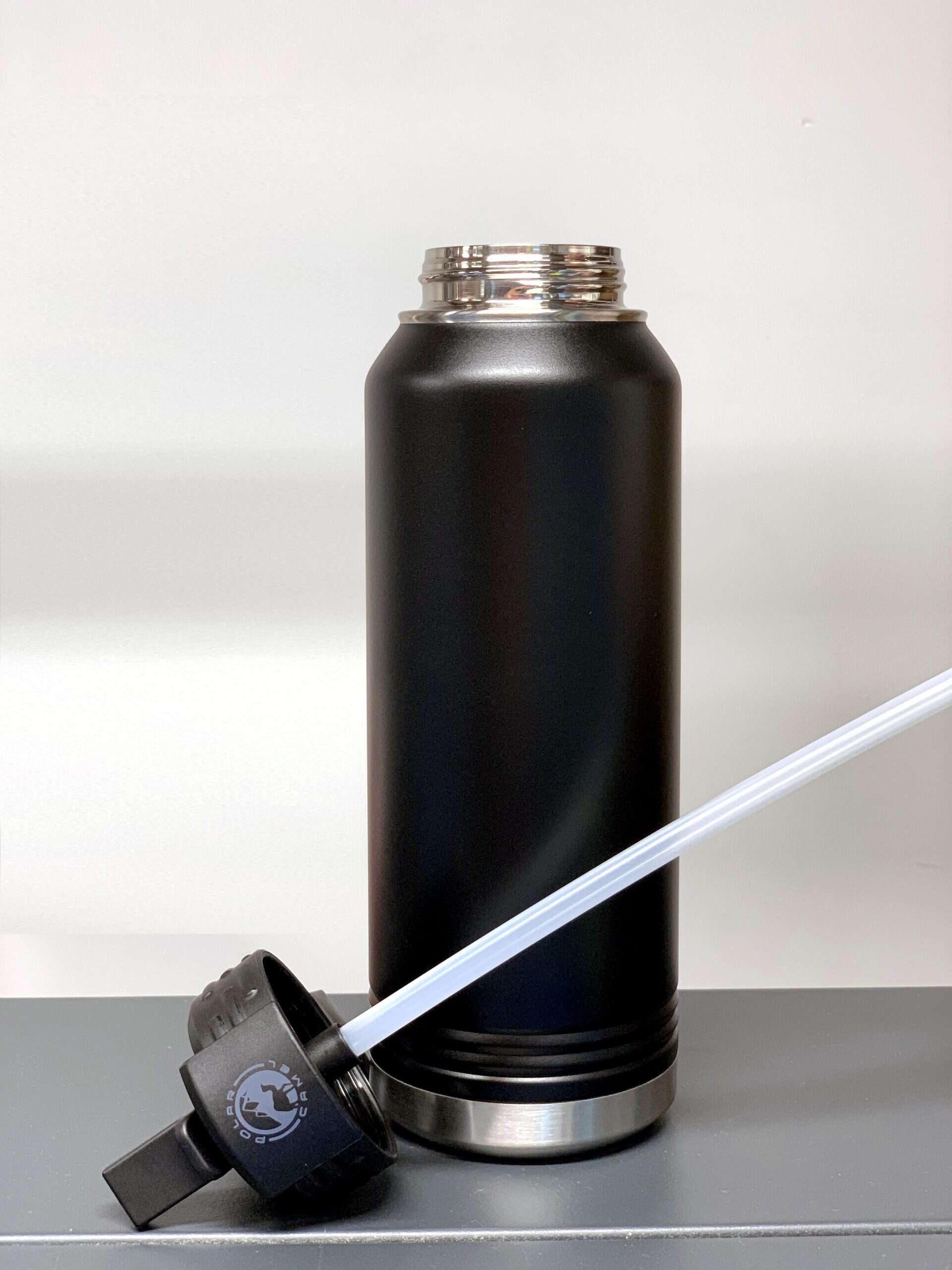 High-quality customized laser engraved water bottle for hydration.